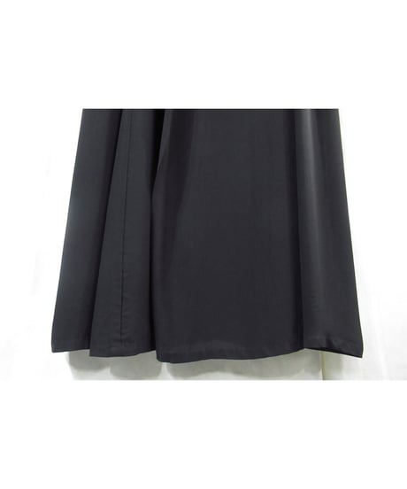 97ss yohji yamamoto femme vintage スリットプリーツデザイン ロングワンピース（FU-D02-201）