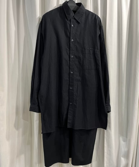 2017SS yohji yamamoto pour homme ロングブラウス（HD-B99-999）