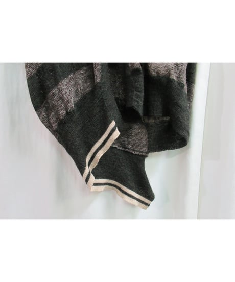 新品 09ss yohji yamamoto femme ボーダーデザインニット FV-K10-352