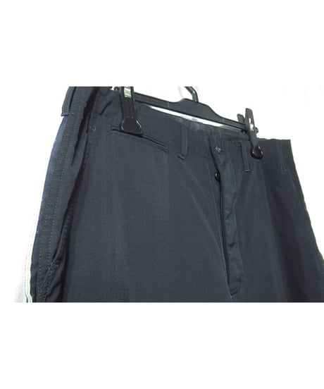 Y’s for men yohji yamamoto 紺 サイドデザイン テパードパンツ（ME-P08-100）