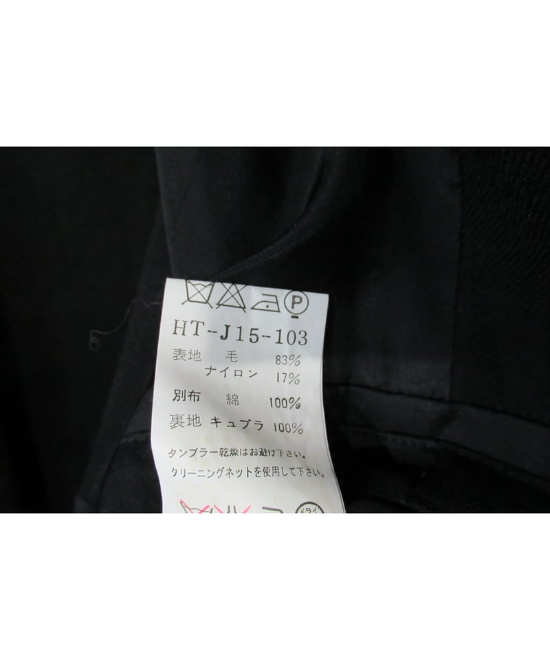 07ss yohji yamamoto pour homme 素材切り替えデザイン 07ss yohji yamamoto pour homme 素材切り替えデザイン