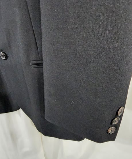 Y's for men yohji yamamoto 黒 3釦 シンプルジャケット (MC-J14-106)