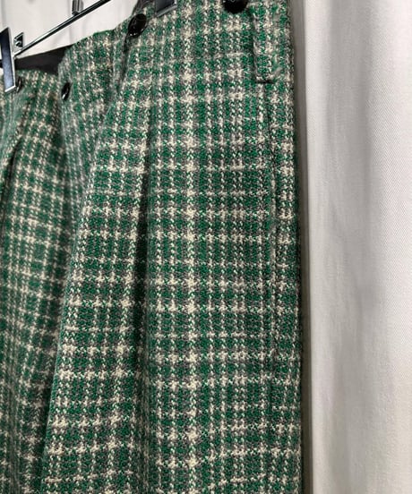 1980's yohji yamamoto pour homme vintage チェック柄パンツ（H-P-135xxx）