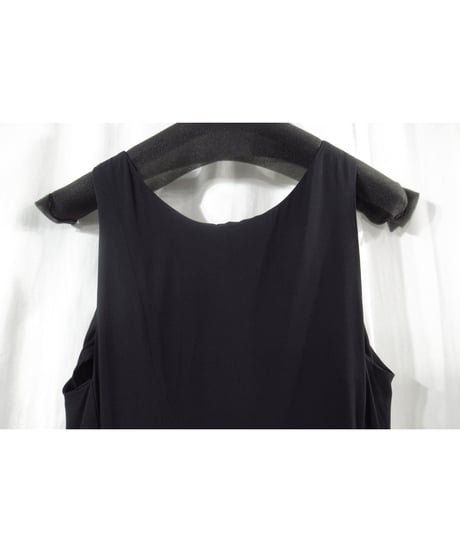 97ss yohji yamamoto femme vintage スリットプリーツデザイン ロングワンピース（FU-D02-201）