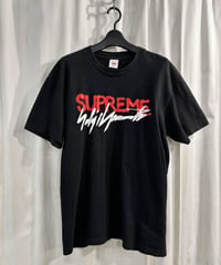 yohji yamamoto X SUPREME ロゴプリントTシャツ（H-T-163xxx）