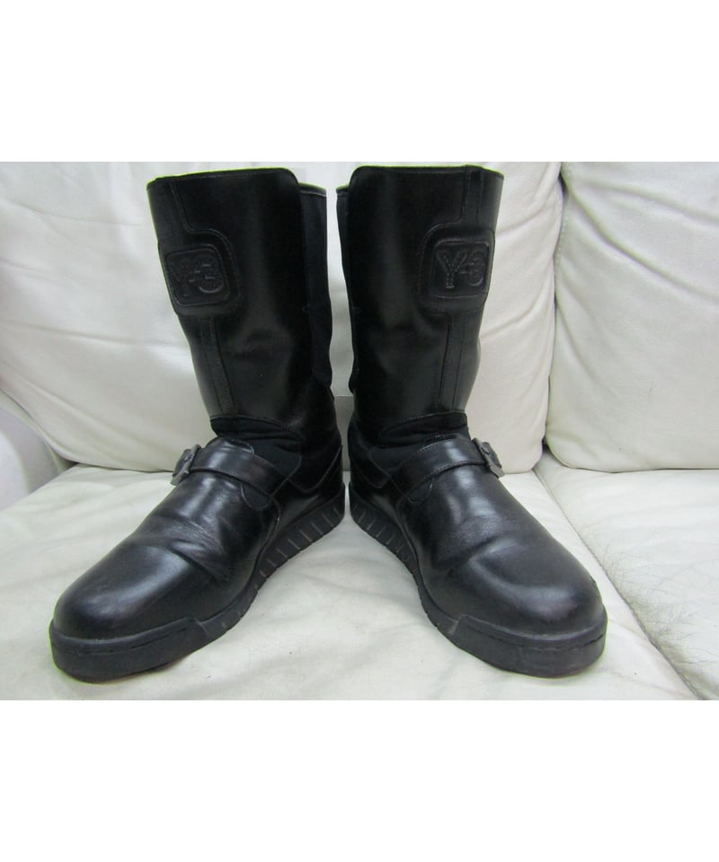 ★Y's★yohji yamamoto ★エンジニアブーツ Y-3 yohji yamamoto 3本ラインデザインエンジニアブーツ | LA