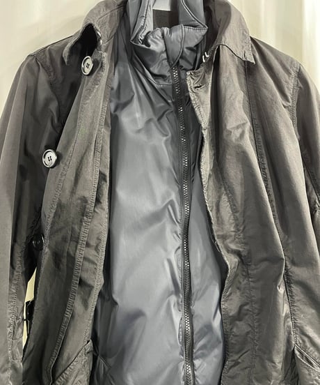 Y's yohji yamamoto ASPESI ライナー付きコート（YZ-C91-601）