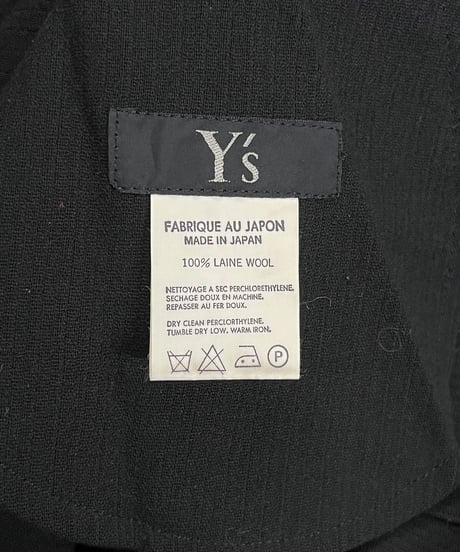 Y's yohji yamamoto ワイドパンツ（YE-P06-108）