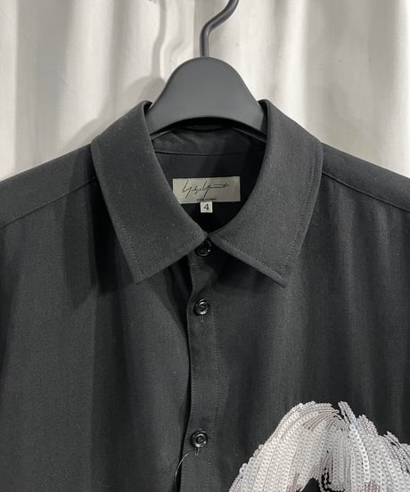 2016AW yohji yamamoto pour homme デザインブラウス（HR-B29-123）