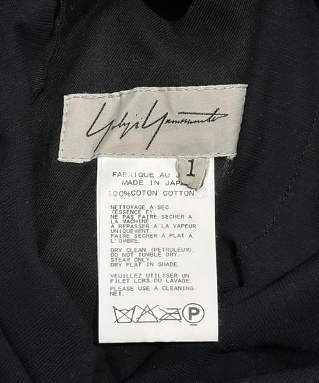 2014SS yohji yamamoto femme コットン パンツ（FG-P09-023）