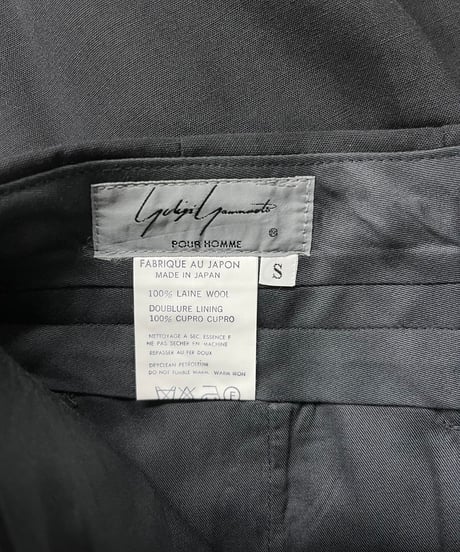 未使用 1980's yohji yamamoto pour homme vintage パンツ（H-P-046xxx）