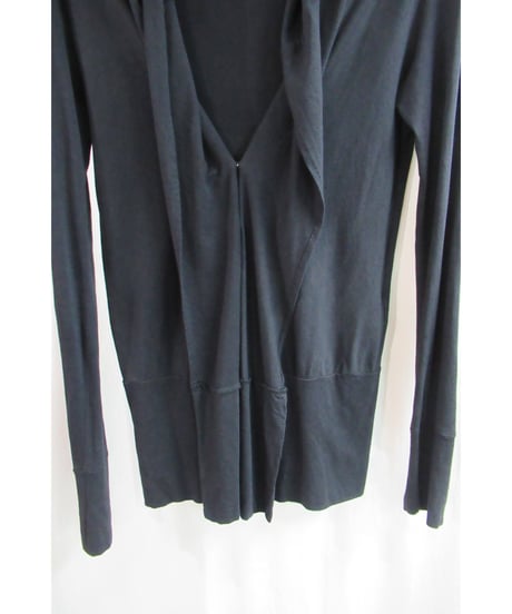 Y's yohji yamamoto フード付カットソーカーディガン YJ-T06-260