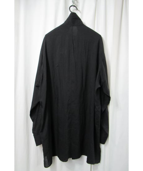 20aw yohji yamamoto pour homme スタンドカラーデザインブラウス（HR-B22-212）