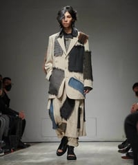 2023SS yohji yamamoto pour homme パッチワークジャケット（HZ-J69-305）