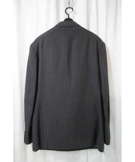 90's yohji yamamoto COSTUME D'HOMME グレー ダブル 変わりボタンセットアップ（HV-X04-190）