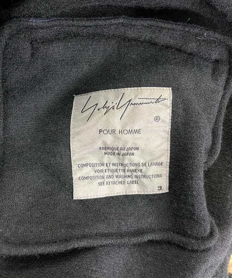 2017AW yohji yamamoto pour homme ストール付きパンツドレス（HK-D16-115）