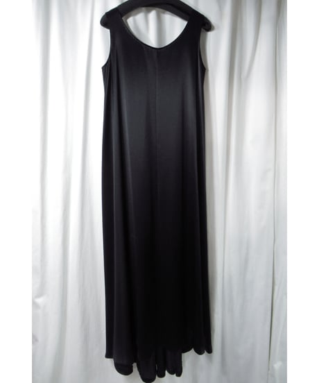 yohji yamamoto +noir ロングフレアワンピース（NY-D18-501）