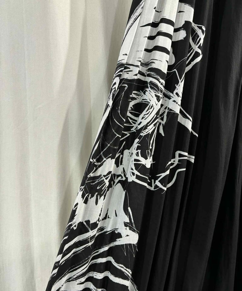 BLACK Scandal yohji yamamoto レーヨン ロングスカート（NH-S1