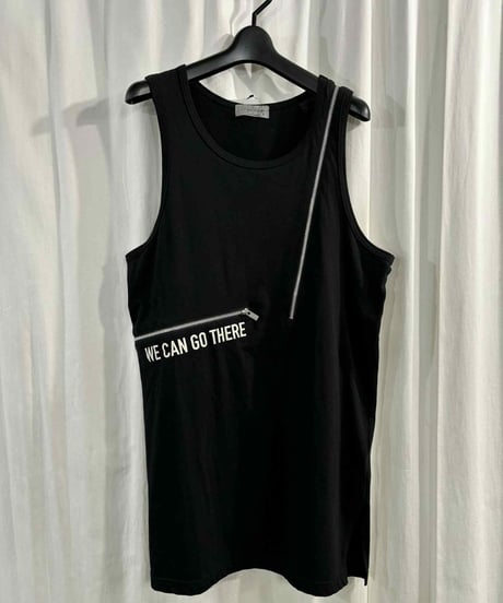 2021AW yohji yamamoto pour homme ファスナータンクトップ（HX-T31-004）