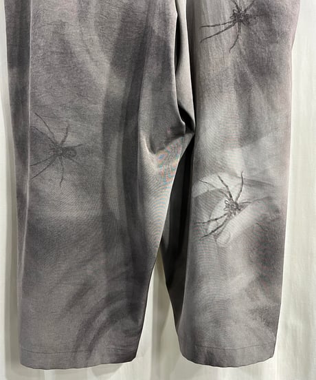 2020SS yohji yamamoto pour homme クモ女プリントパンツ（HN-P30-512）