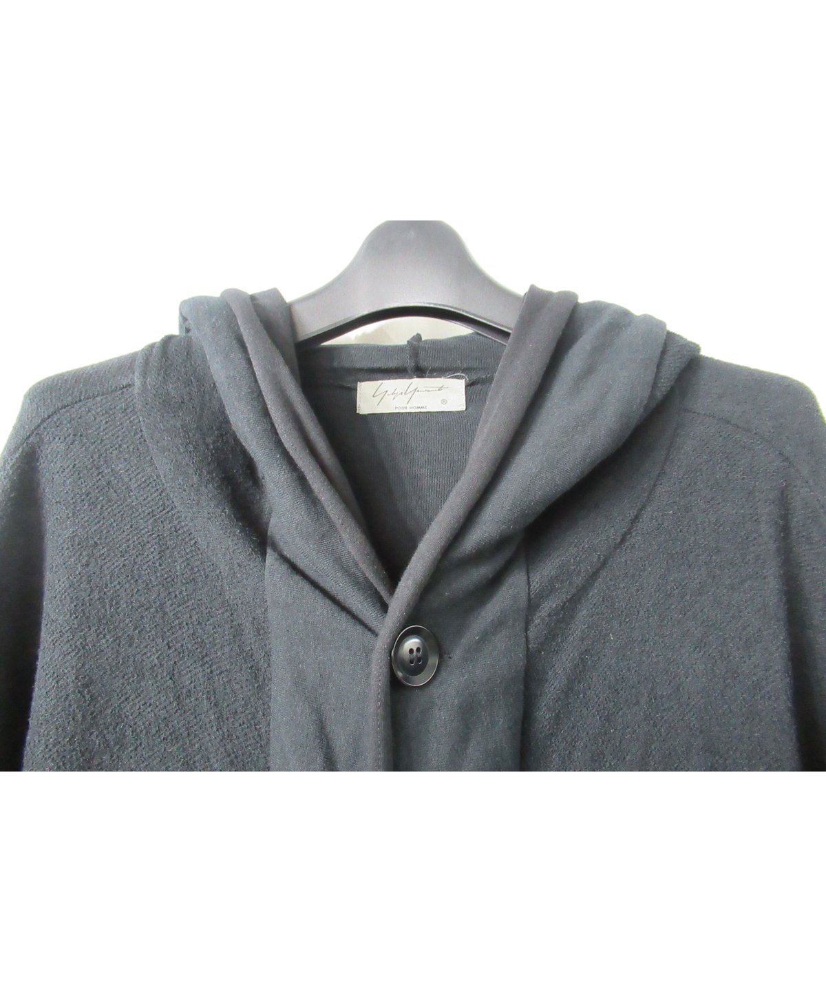 20ss yohji yamamoto POUR HOMME デザインロングカーディガン(HN 20ss yohji yamamoto POUR HOMME デザインロングカーディガン(HN