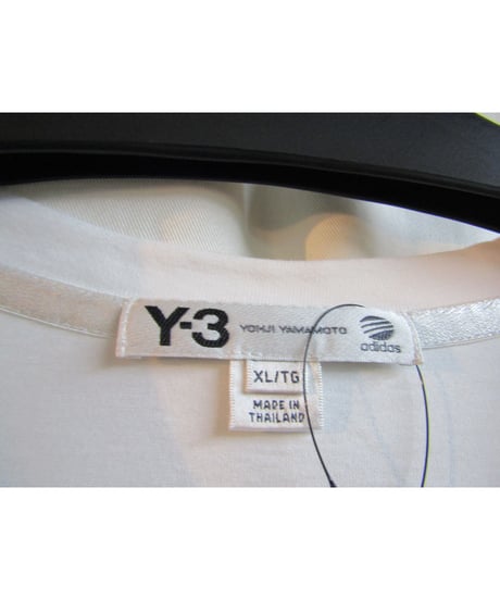 Y-3 yohji yamamoto 白 [The y-3's]プリントTシャツ 3T-3
