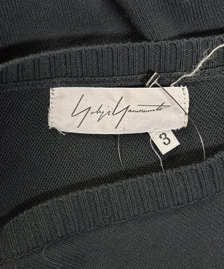 yohji yamamoto femme 変形カットソー（F-T-155xxx）