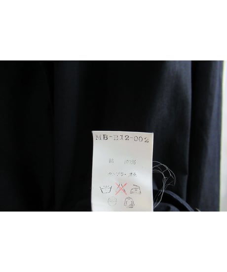 Y's for men yohji yamamoto 開襟シンプルシャツブルゾン MB-B12-002