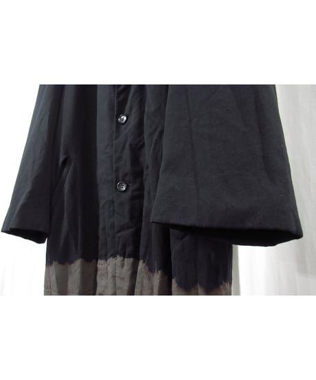 AD1993 COMME des GARCONS HOMME PLUS 脱色期 裾脱色デザイン ロングジャケット（PJ-04010S）