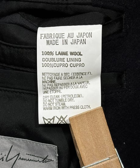 2009AW yohji yamamoto pour homme ウール コート（HZ-C06-170）
