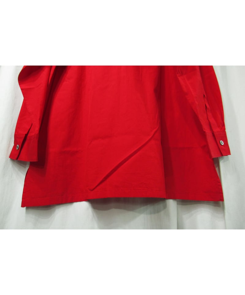 ワイズ レッドレーベル ベルベットシャツ ヨウジヤマモト y's fit=scale-down,w=1200