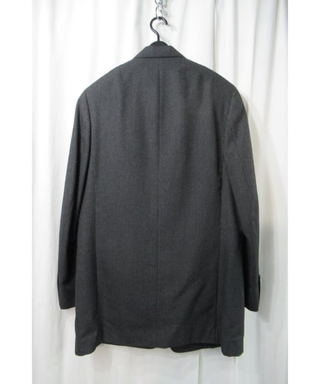 95aw yohji yamamoto pour homme vintage 鹿鳴館期 グレーストライプダメージ加工セットアップ（HE-J64-119）