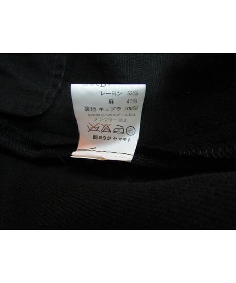 激レア 92ss yohji yamamoto femme vintage ロングスリーブデザインドレス FO-D81-311