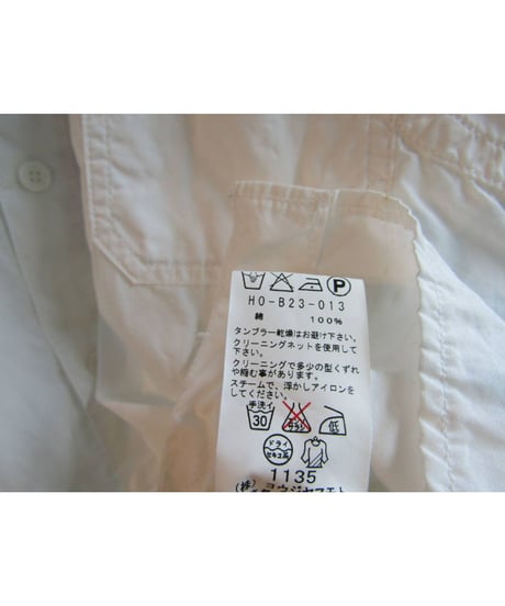 11ss yohji yamamoto pour homme 切替デザインブラウス HO-B23-013