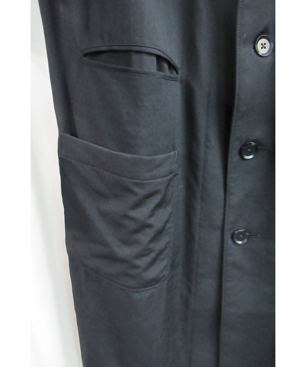 Yohji Yamamoto HOMME BEKSINSKI ロングジャケット 15ss yohji yamamoto pour homme ビッグポケット ロングジャケット