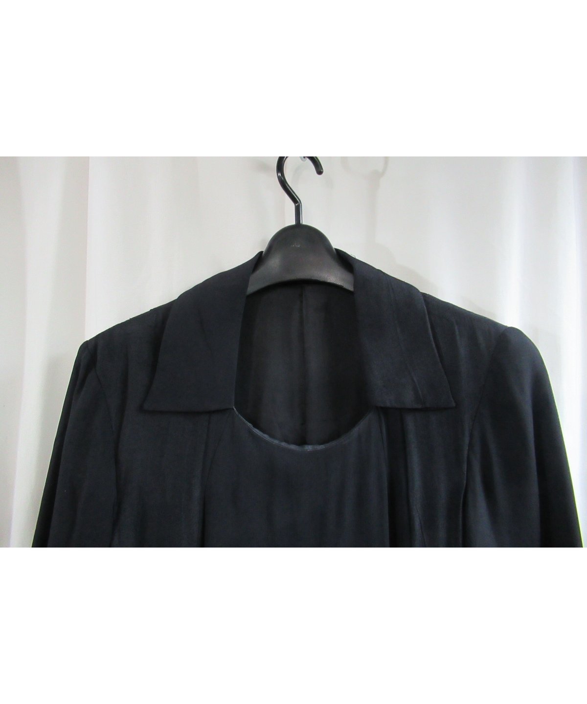 素敵なデザイン❗️】YOHJI YAMAMOTO切替 異素材 ワンピース