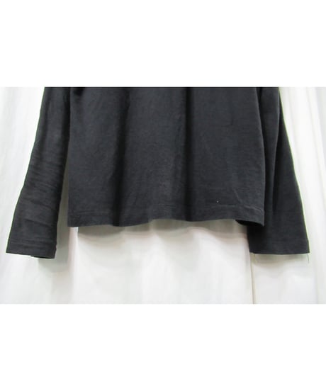 14aw yohji yamamoto pour homme 点字ロゴプリント カットソー（HF-T23-079）