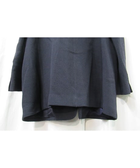 95aw yohji yamamoto pour homme vintage 鹿鳴館期 紺 ニット切替えデザインセットアップ（HE-J29-128）