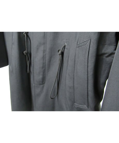 20aw yohji yamamoto pour homme ダブルファスナーデザイン ロングコート（HR-C05-100）