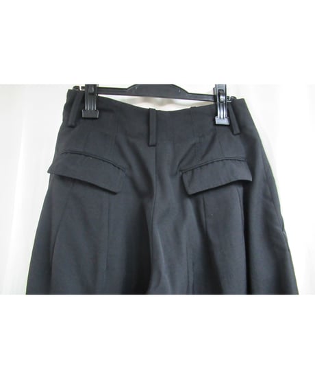 Y’s yohji yamamoto プリーツデザインワイドパンツ YP-P07-100