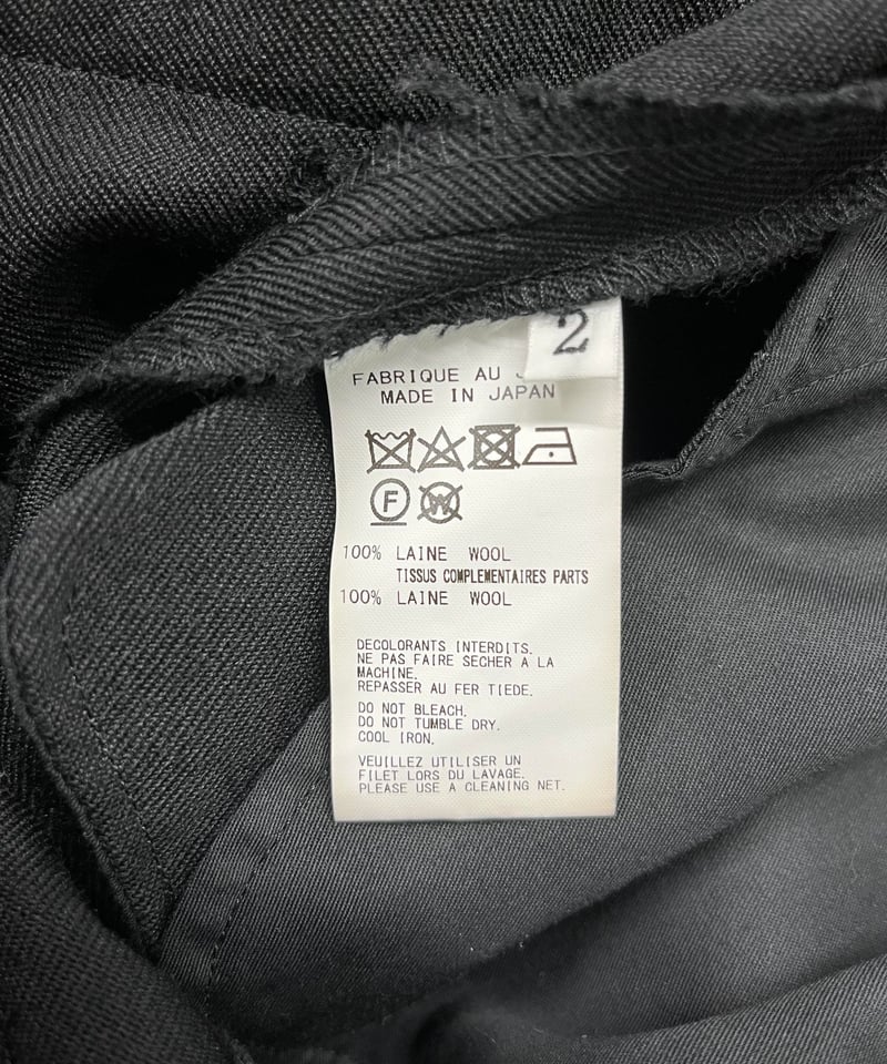 2020AW REGULATION yohji yamamoto MEN デザインパンツ(HR 2020AW REGULATION yohji yamamoto MEN デザインパンツ(HR