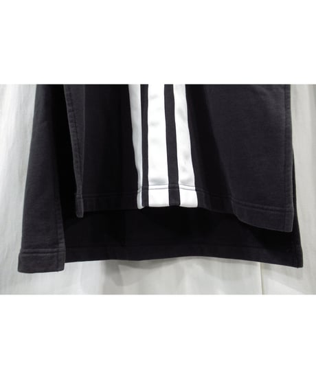 Y-3 yohji yamamoto ３本ライン ラグランスリーブデザイン ロングパーカー（3C-2）