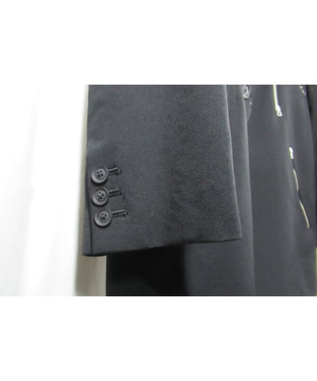 19ss yohji yamamoto pour homme デザインファスナー ジャケット（HH-J31-100）