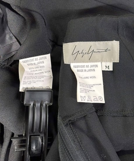未使用 1998SS yohji yamamoto femme vintage デザインセットアップ（FJ-J02-100）