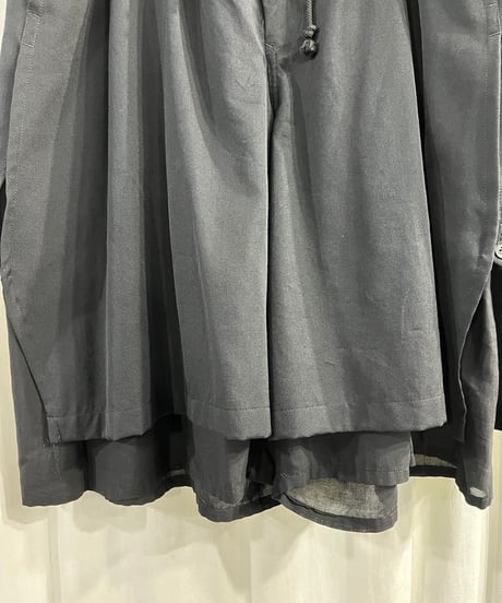 2019SS yohji yamamoto pour homme デザインショートパンツ（HH-P95-100）