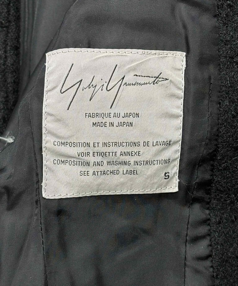 1995AW yohji yamamoto femme vintage 3ボタンジャケット（F