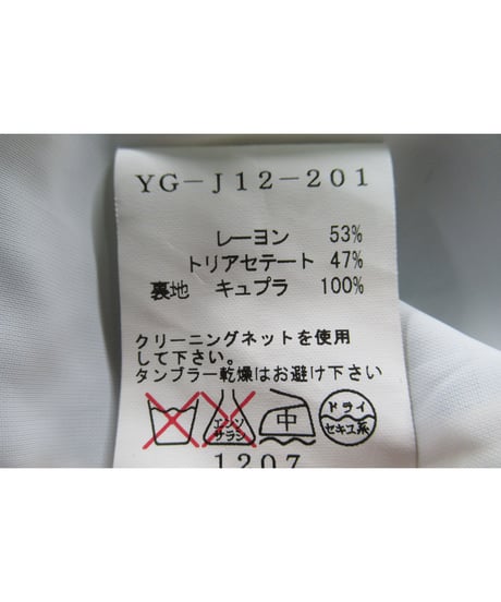 Y’s yohji yamamoto デザインジャケット（YG-J12-201）