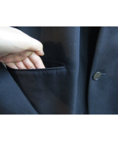 96aw yohji yamamoto pour homme vintage レザー切替えデザインジャケット