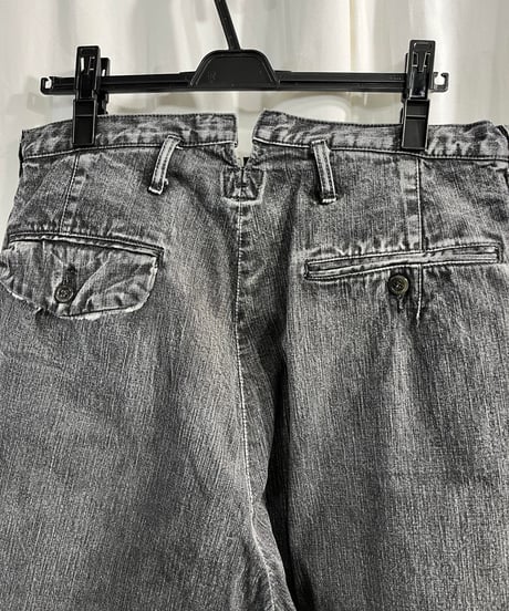 Y's for men yohji yamamoto サスペンダーデニムパンツ（MZ-P07-015）