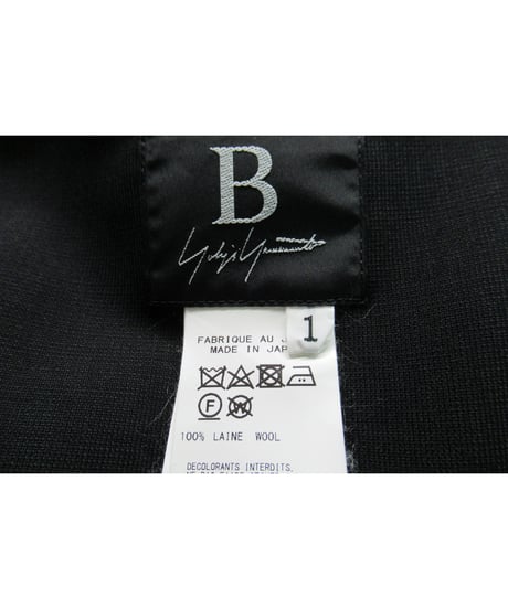 B yohji yamamoto +noir 2way 変形サルエルパンツ（NC-P64-130）